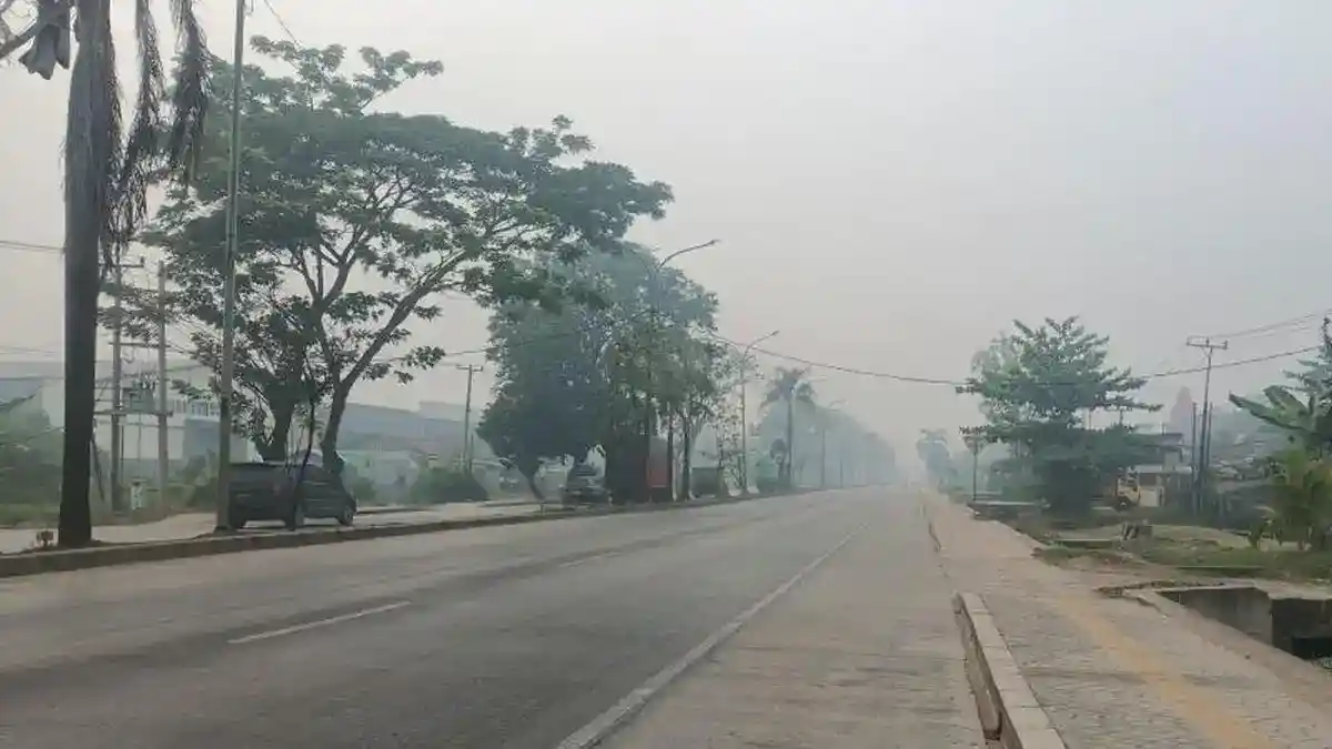 Asap Karhutla di Palembang Perpanjang PJJ, Siswa dan Orang Tua Terbebani