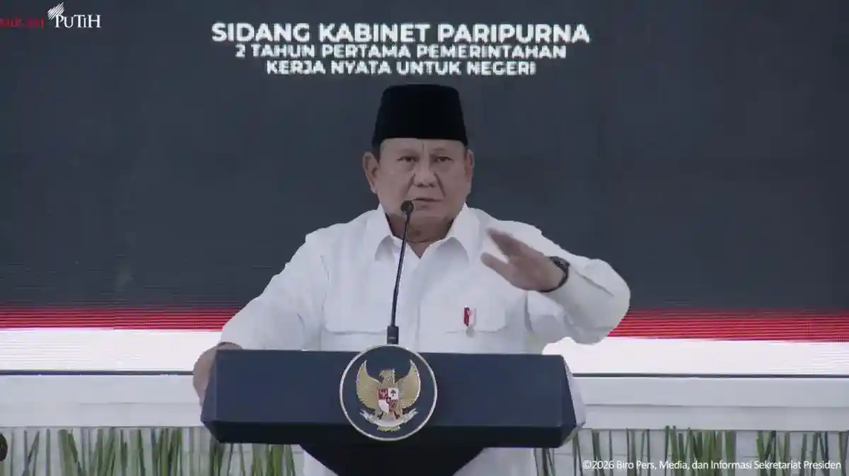 Prabowo Tegaskan Indonesia Tak Gentar Hadapi Ancaman Perubahan Status Pasar Modal