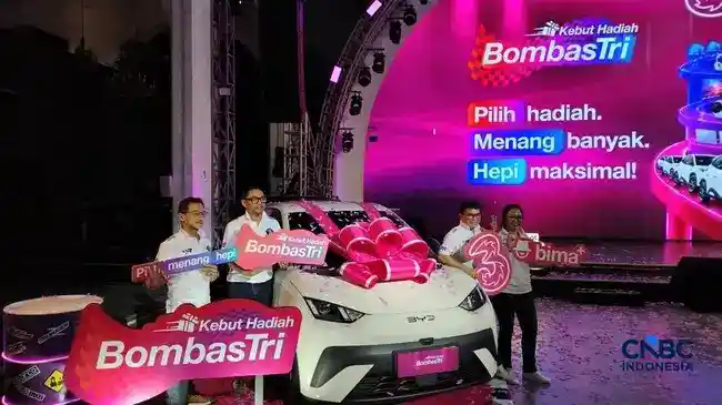 Tri Hadirkan Kembali Kebut Hadiah Bombastri untuk Pelanggan pada 2026