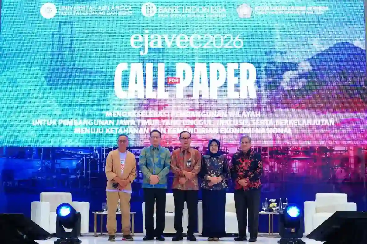 EJAVEC 2026 Tampung 559 Karya Ilmiah, BI Jatim Tekankan Riset untuk Kebijakan Daerah