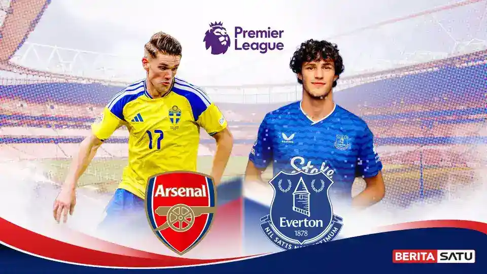 Arsenal Bidik Tiga Poin atas Everton untuk Terus Tekan Manchester City