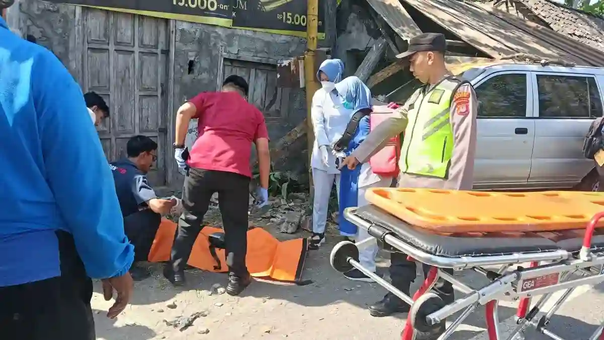 Tabrakan di Jalan Srandakan Merenggut Nyawa Pengendara Motor