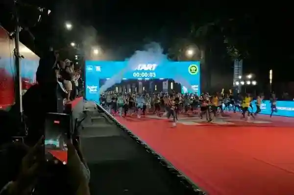 Pramono Buka Jakarta Running Festival 2026, Ribuan Pelari Ikuti Kategori Maraton