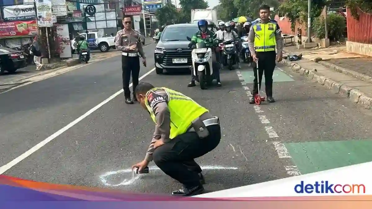 Rangkaian Kecelakaan di Jalan Nusantara Raya Depok Berujung Korban Jiwa