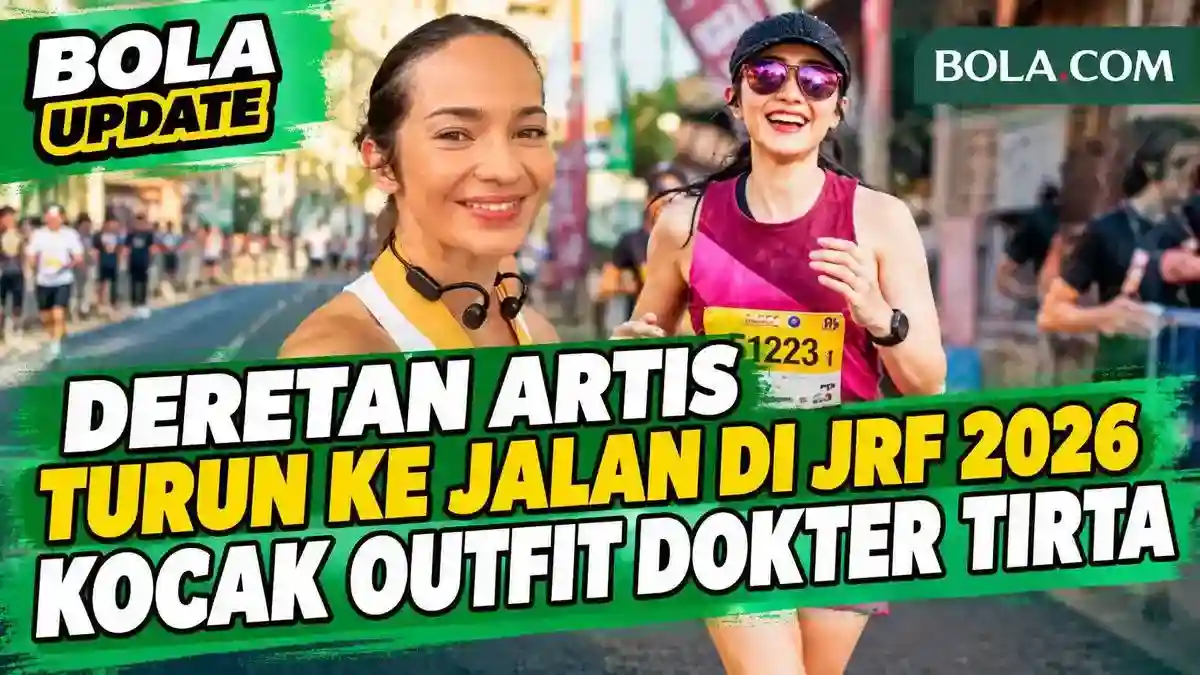Selebritas dan Pejabat Ikut Meramaikan Jakarta Running Festival 2026