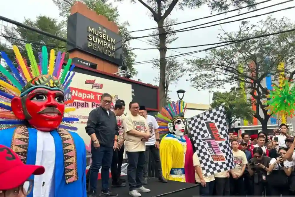 Pramono Sebut Modifikasi Cuaca Tekan Polusi Jakarta Selama Jakarta Running Festival