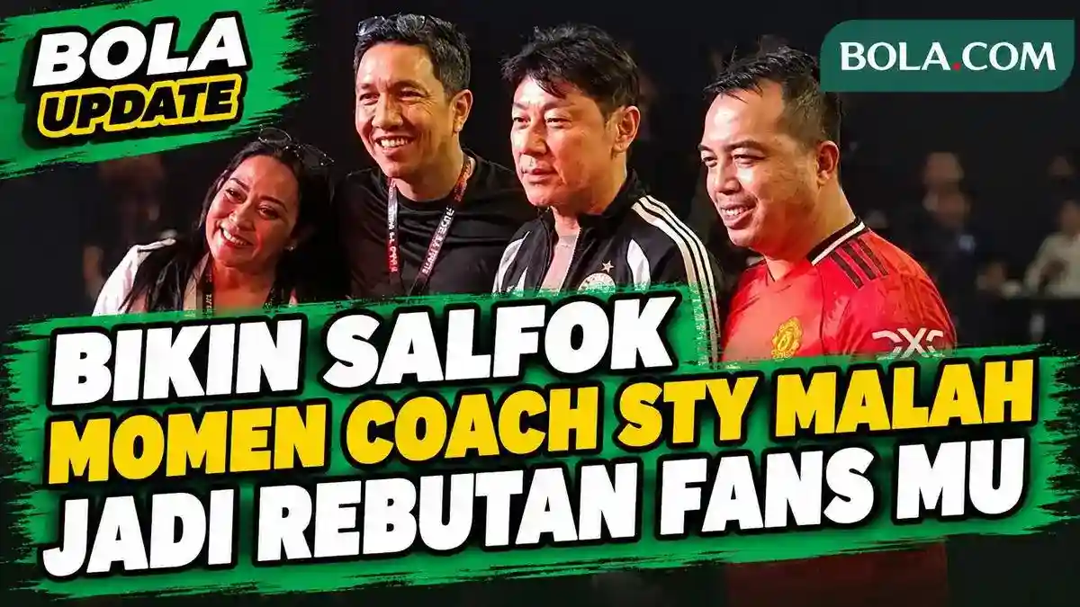 Shin Tae Young Jadi Perhatian Pendukung MU saat Perkenalan Skuad OGFC di Jakarta