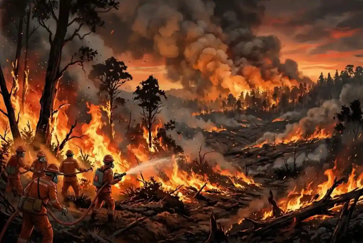 Karhutla Mendominasi 403 Kejadian Kebakaran di Purwakarta hingga Oktober 2026