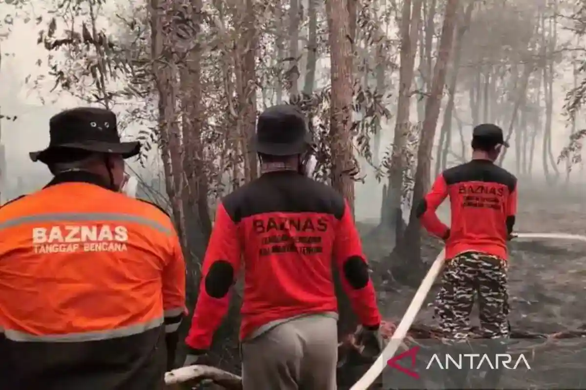 Baznas Kerahkan Tim dan Bantuan Kemanusiaan untuk Penanganan Karhutla