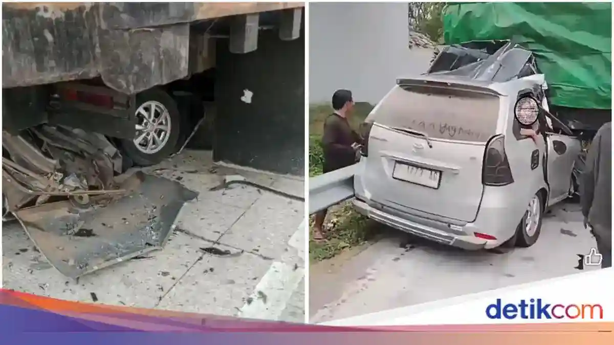 Enam Penumpang Avanza Tewas Usai Menabrak Truk Berhenti di Tol Terpeka