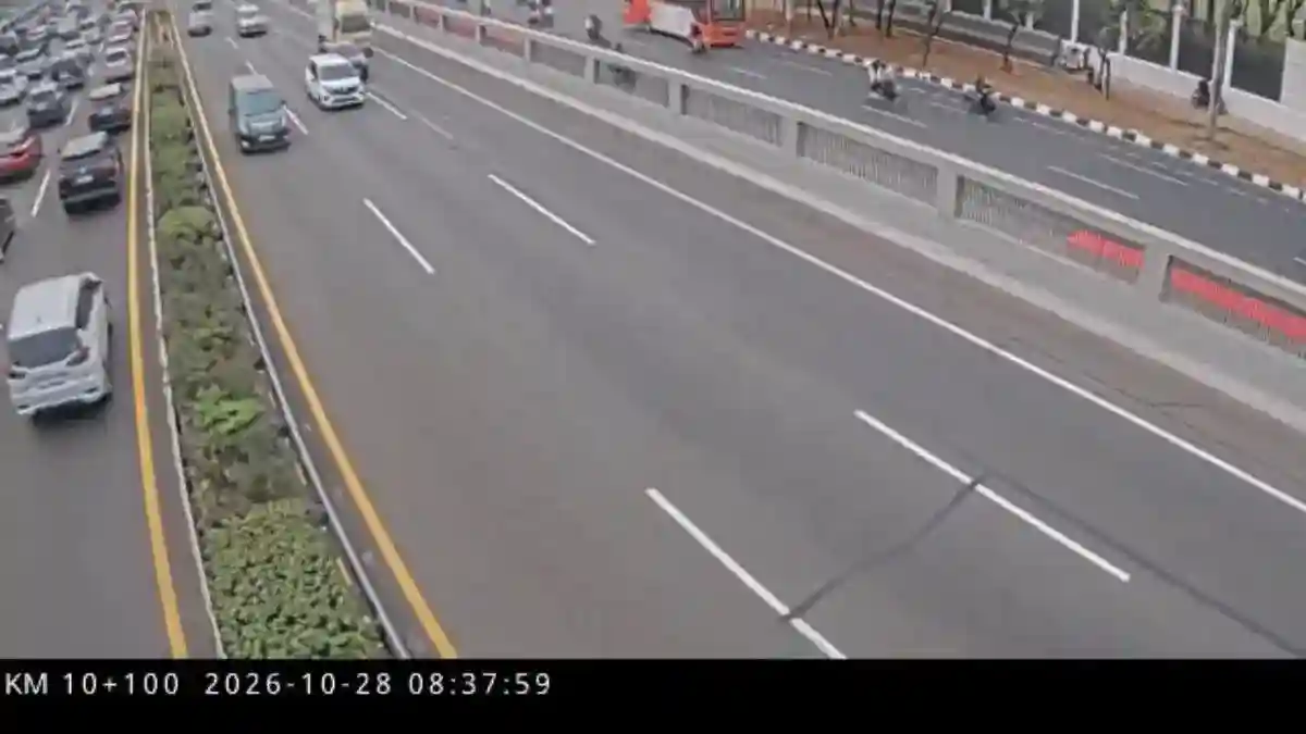 Pantauan Tol Dalam Kota Jakarta Menjelang Aksi 28 Oktober