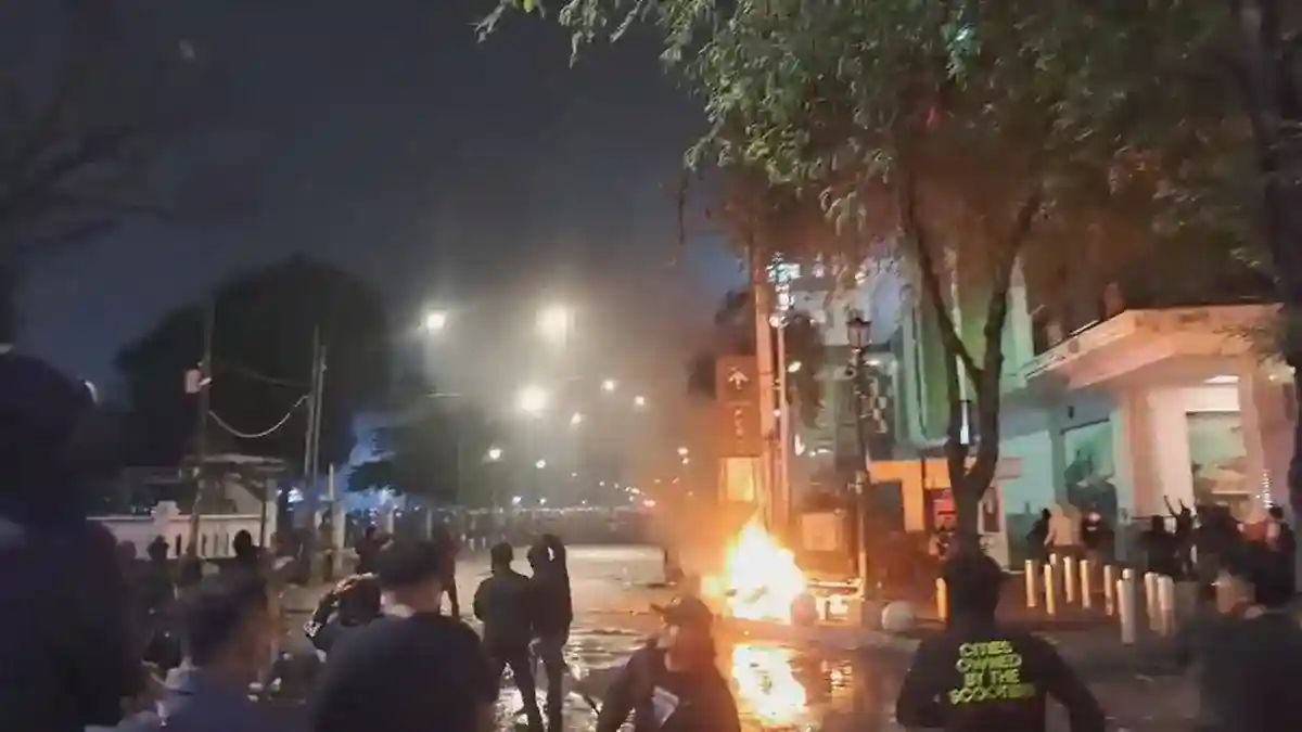 Dari Aksi Damai hingga Bentrokan: Rangkaian Demo Sumpah Pemuda di Yogyakarta