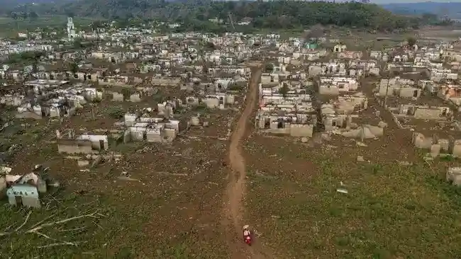 Surutnya Bendungan Karian Menyingkap Kembali Kampung Lama di Lebak