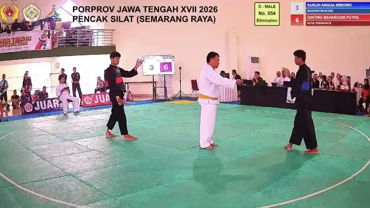 KONI Jateng Jelaskan Prosedur Wasit Setelah Pesilat Kejang di Porprov 2026
