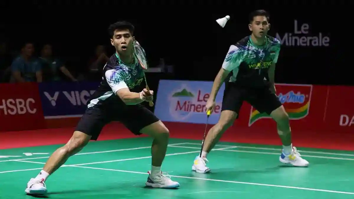 Langkah Raymond/Joaq­uin Terhenti, Ganda Putra Indonesia Habis di Hylo Open
