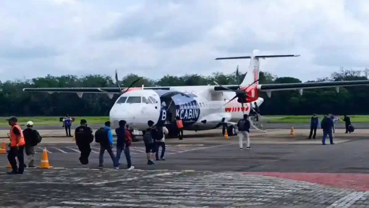 Layanan Penerbangan Sampit Pulih Bertahap Setelah Gangguan Kabut Asap