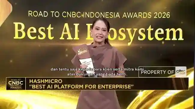 HashMicro Terima Penghargaan Platform AI untuk Kebutuhan Perusahaan