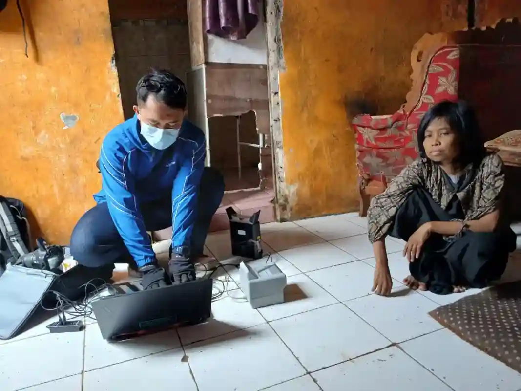 Keluarga dengan Anggota Diduga ODGJ di Pacet Mendapat Penanganan Dinsos
