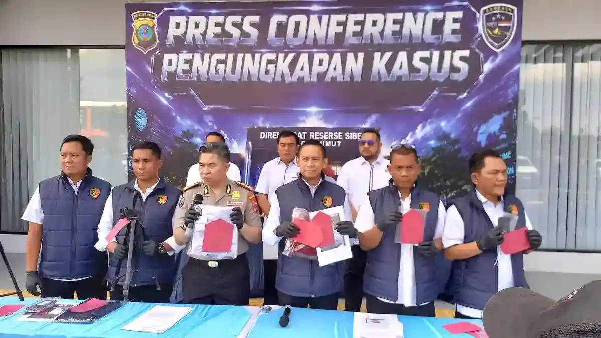 Siaran Tantangan di TikTok Berujung Penahanan Kreator di Sumut