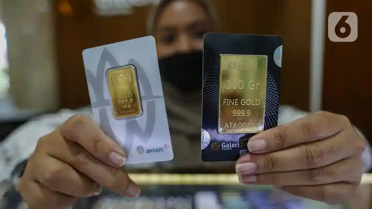 Harga Emas Antam Melemah, Buyback Ikut Terkoreksi