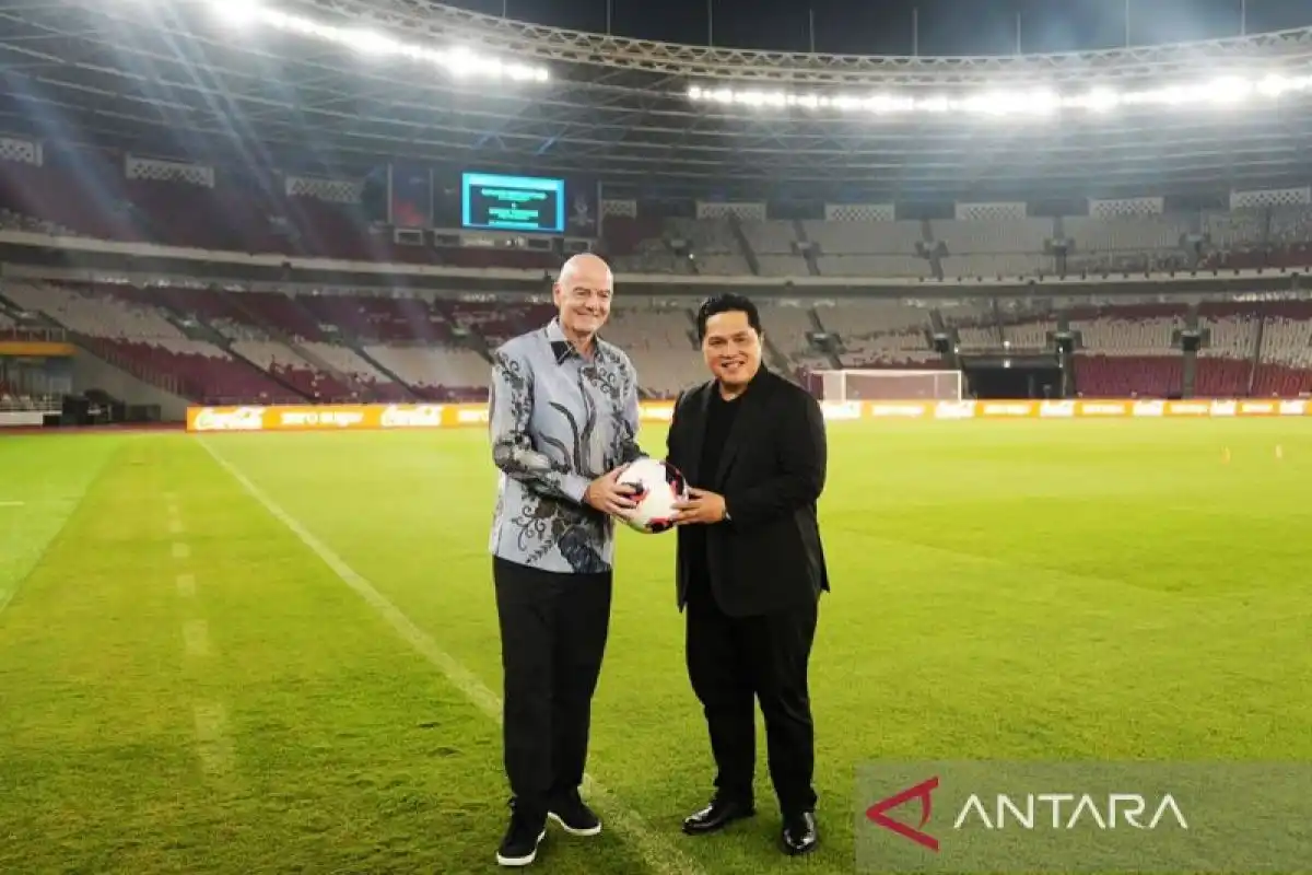 Infantino Pastikan SUGBK Siap Gelar Final FIFA ASEAN Cup 2026