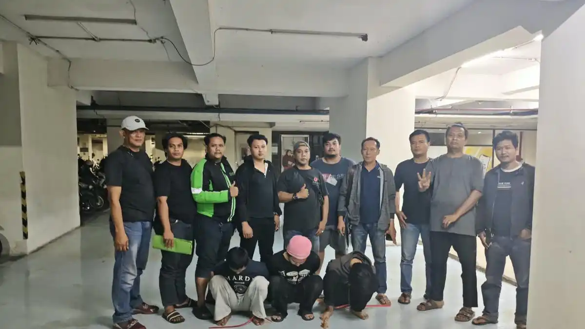 Aksi Gang Motor di Depok Berujung Penangkapan Empat Orang