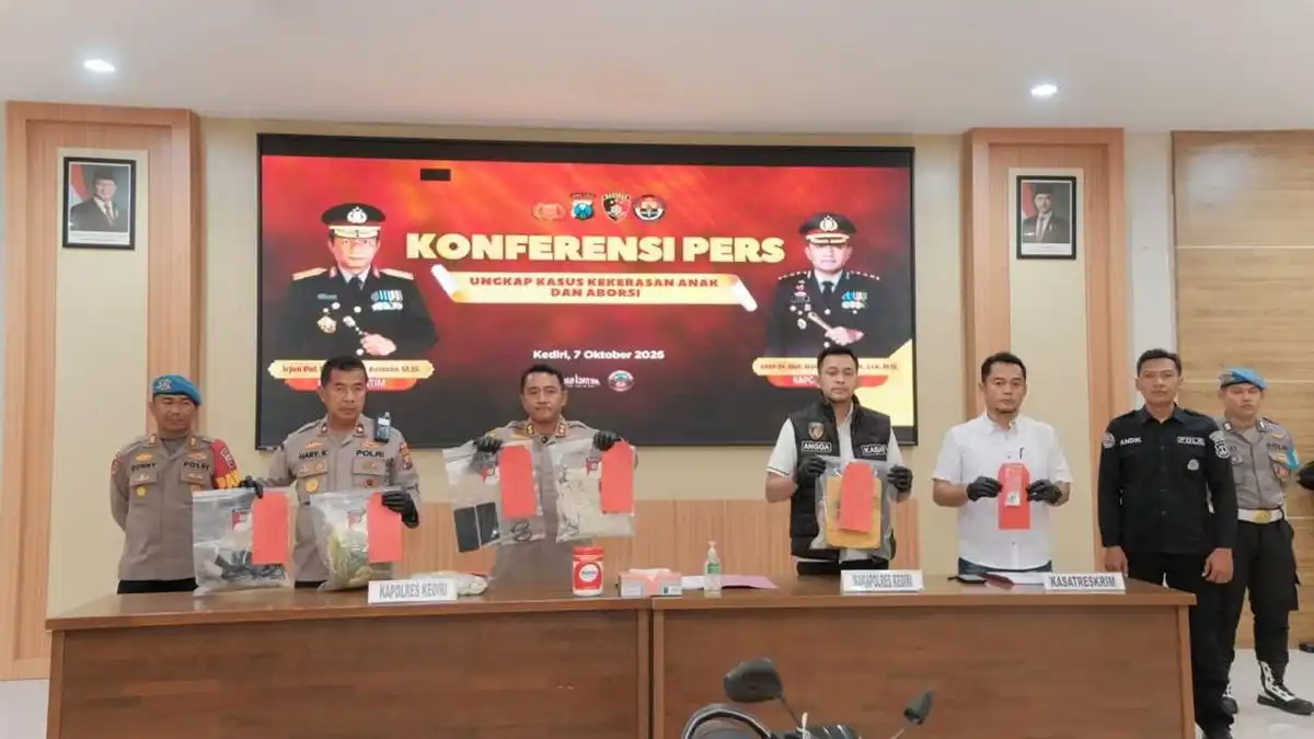 Empat Tersangka dalam Dua Kasus Kematian Bayi di Kediri