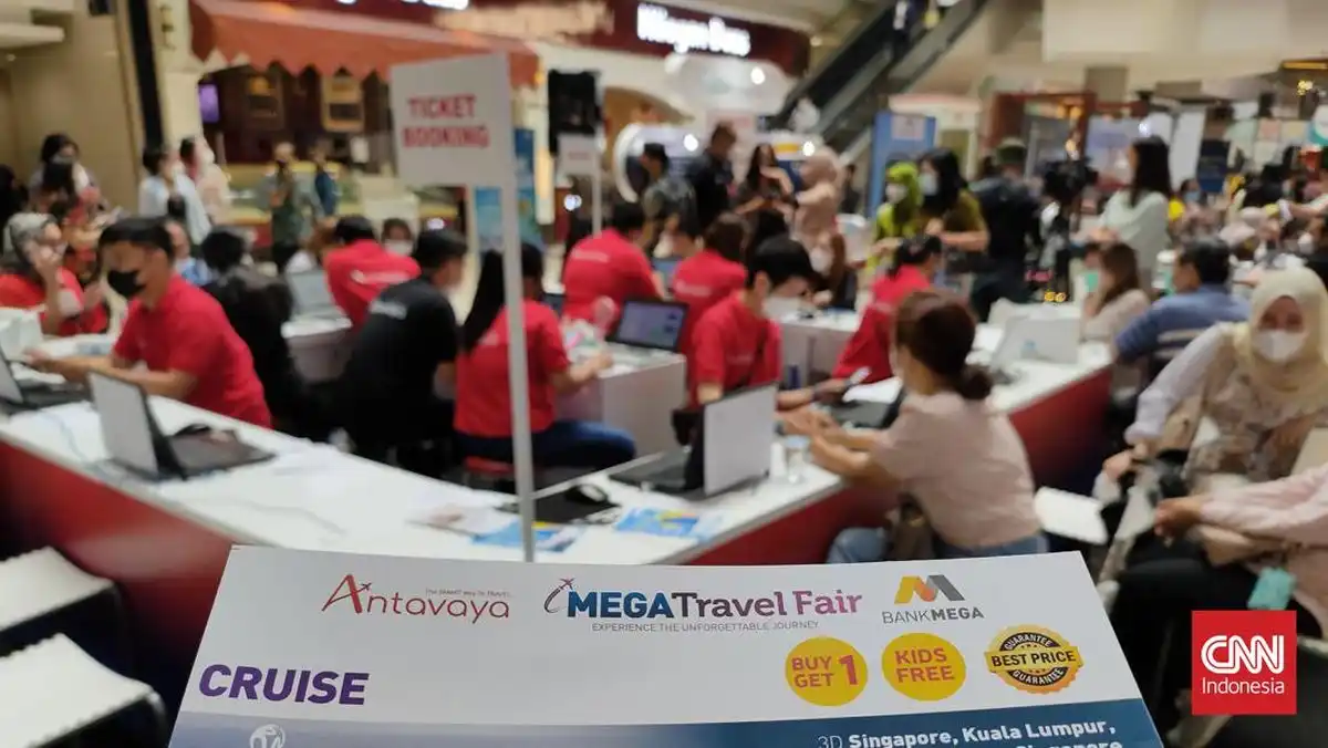 Mega Travel Fair 2026 Hadirkan Promo Perjalanan hingga Diskon Tiket Rp6,5 Juta Mega Travel Fair 2026 Hadirkan Promo Perjalanan hingga Diskon Tiket Rp6,5 Juta