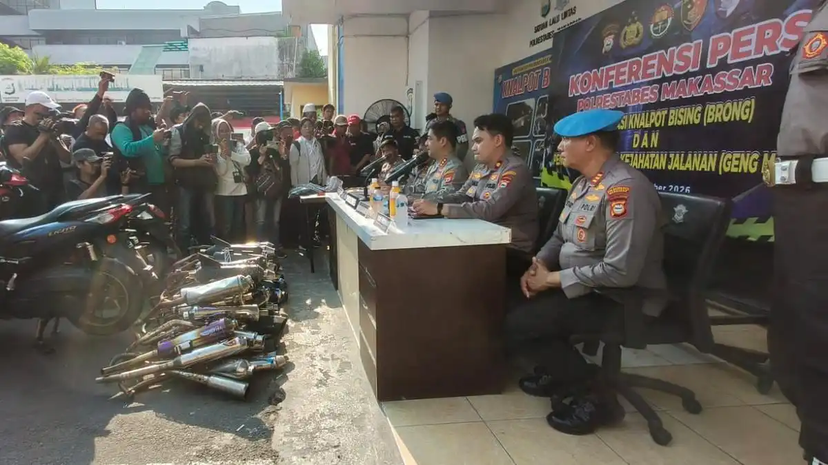 Rangkaian Tawuran Geng Motor yang Berujung Tewasnya Pemuda di Makassar