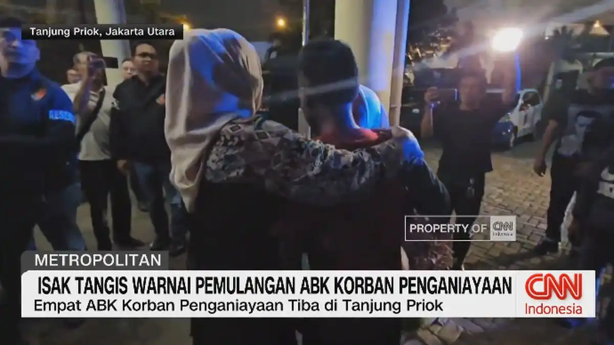Pemulangan Empat ABK Korban Penganiayaan Diwarnai Tangis Keluarga