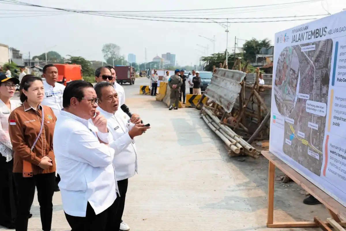 Pramono Anung Menargetkan Jalan Penghubung Kelapa Gading–Pulo Gadung Selesai pada 2027