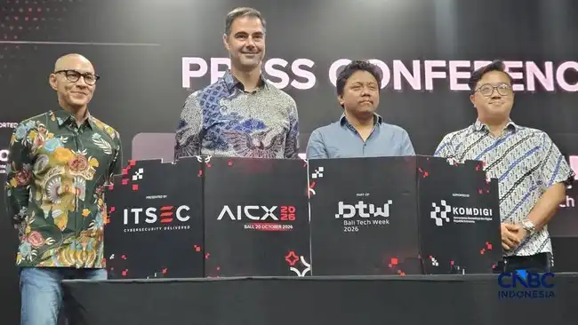 Forum AICX 2026 di Bali Bahas Tata Kelola AI dan Ketahanan Siber