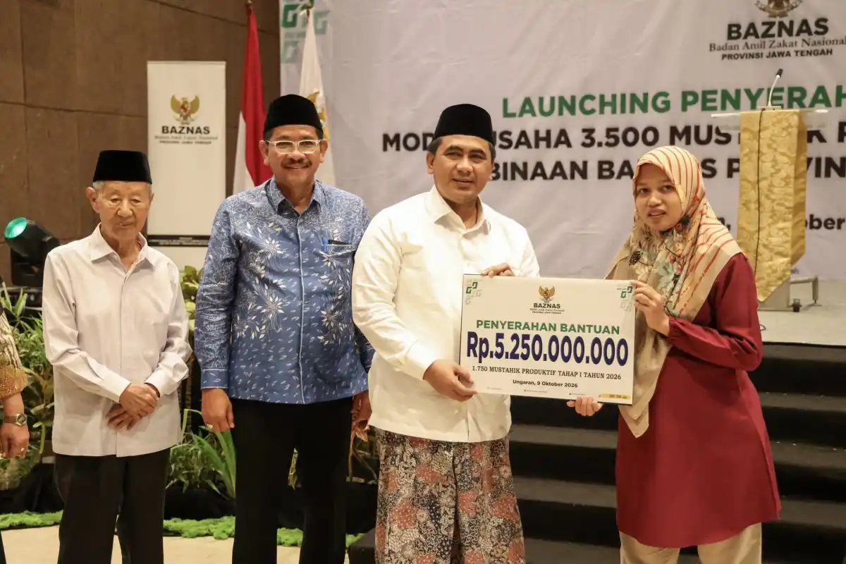 Pendampingan Jadi Kunci Pengembangan Usaha 1.750 Mustahik di Jawa Tengah