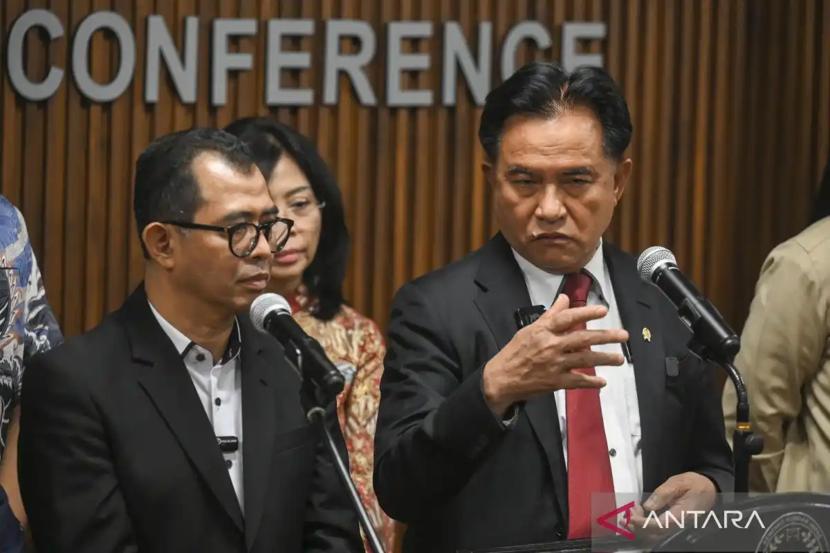 Yusril Siapkan Penunjukan Plt. Dirjen Pemasyarakatan Setelah Pengunduran Diri Mashudi Yusril Siapkan Penunjukan Plt. Dirjen Pemasyarakatan Setelah Pengunduran Diri Mashudi
