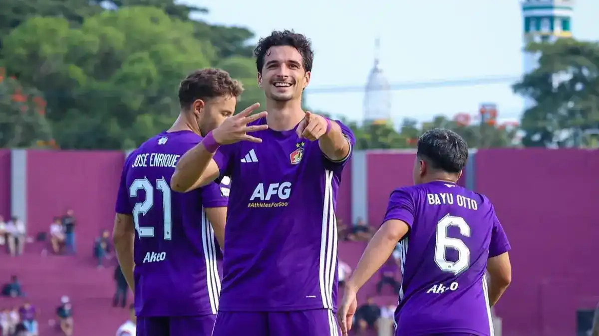 Brace Eduardo Barbosa Antar Persik Kediri Raih Tiga Poin atas Madura United
