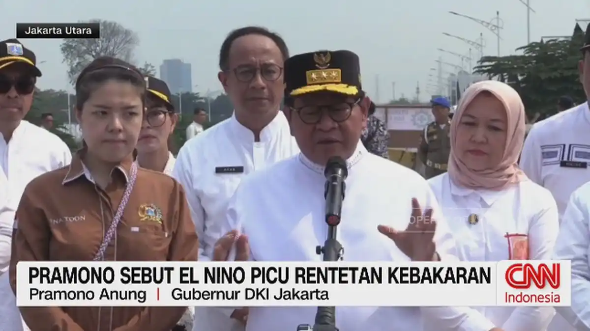 Pramono Soroti El Nino Berkepanjangan di Tengah Rangkaian Kebakaran Jakarta