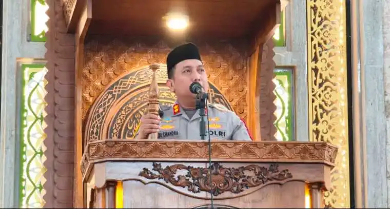 Pesan Khatib Kapolres Mempawah: Perkuat Keimanan, Jaga Kamtibmas, dan Bijak Bermedia Sosial