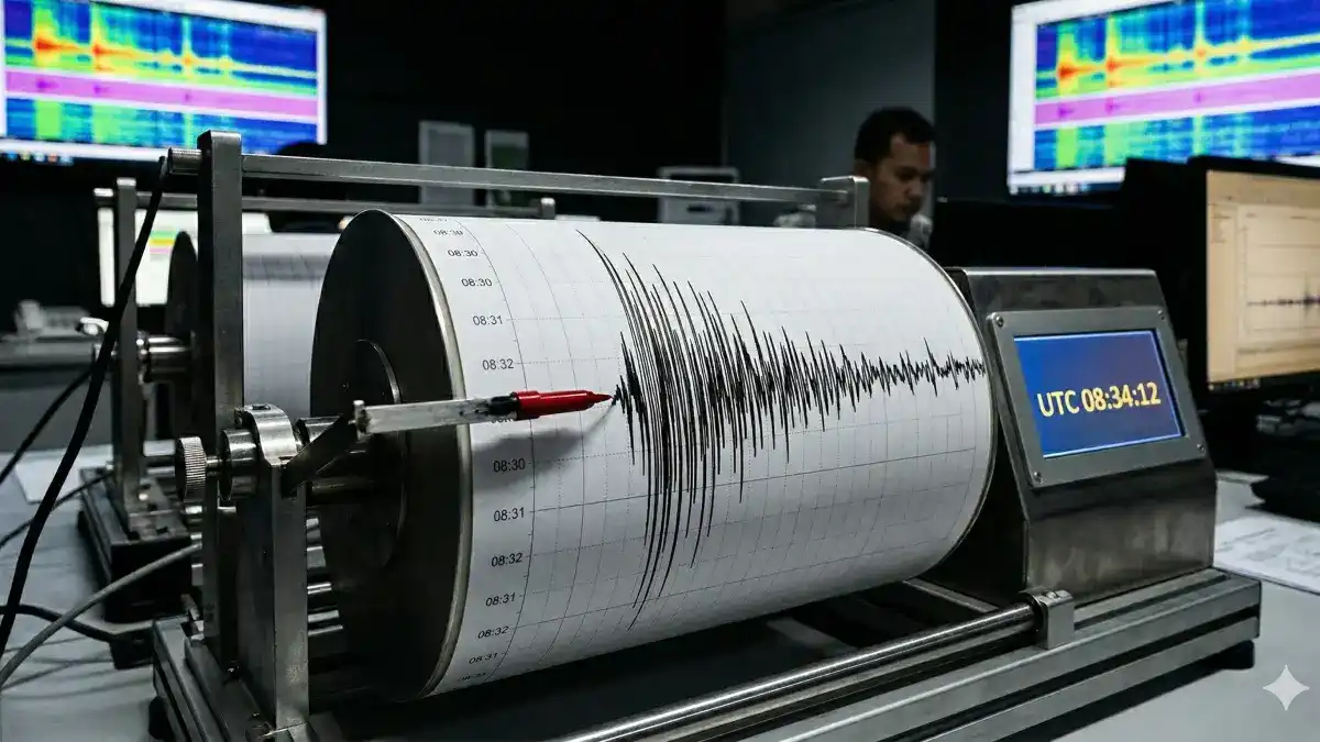 Lima Gempa Tektonik Jauh Terdeteksi di Gunung Kelud, Suhu Danau Kawah Menurun Lima Gempa Tektonik Jauh Terdeteksi di Gunung Kelud, Suhu Danau Kawah Menurun