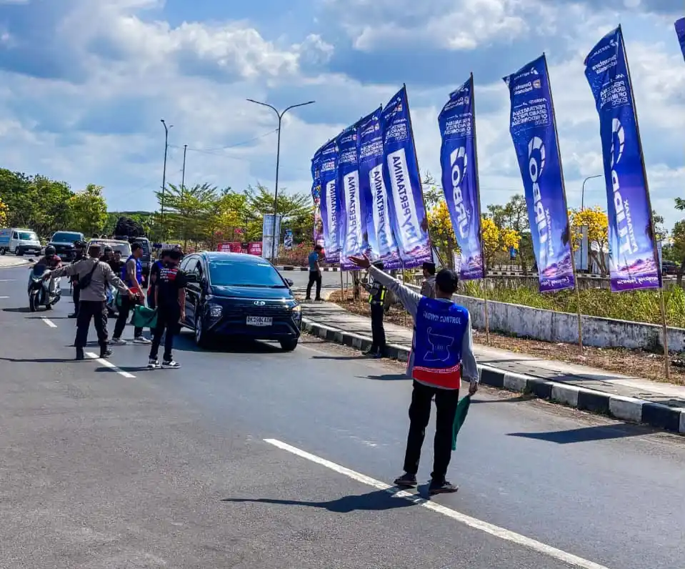 Arus Menuju Sirkuit Mandalika Lancar pada Hari Pertama MotoGP 2026