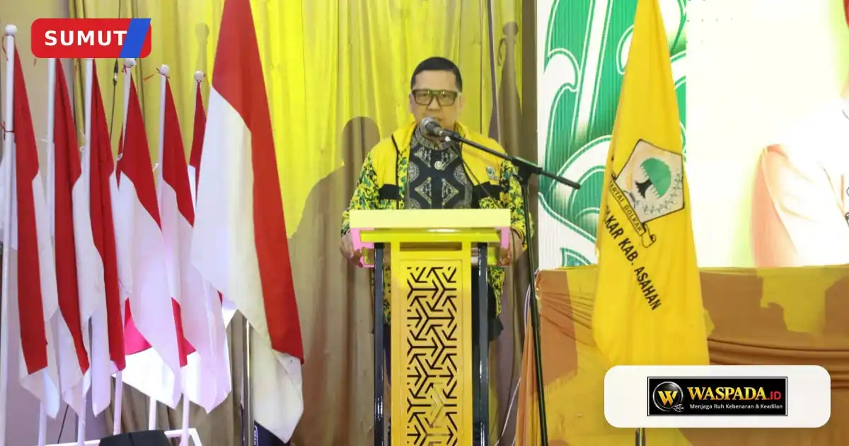 Musda XI Golkar Asahan Dibuka, Konsolidasi Lima Tahun Jadi Fokus Utama