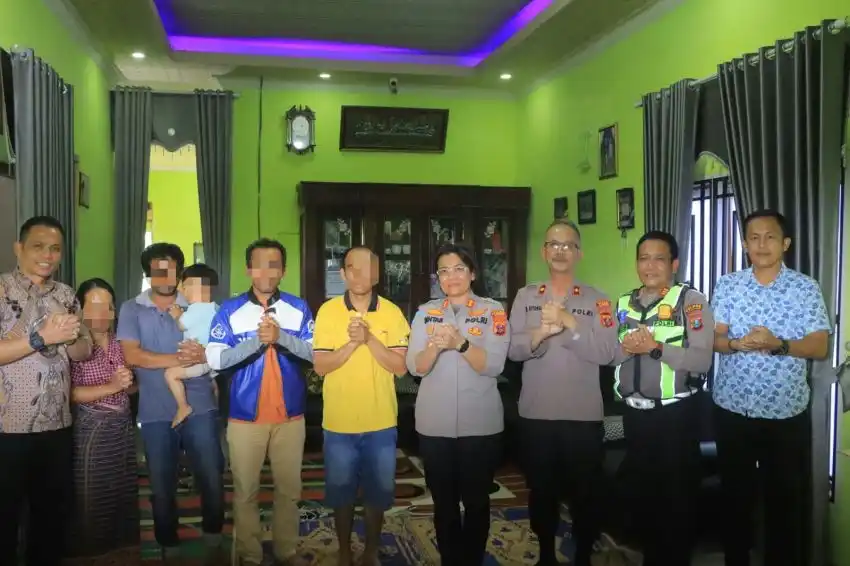 Kapolres Samosir Temui Keluarga Warga Dairi, Sampaikan Permintaan Maaf atas Dugaan Kekerasan
