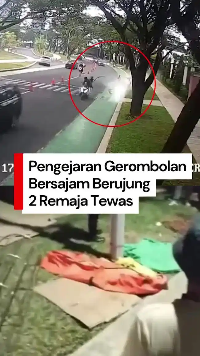 Dikejar Tiga Pelajar Bersenjata Tajam, Dua Siswa Tewas dalam Kecelakaan di Alam Sutera