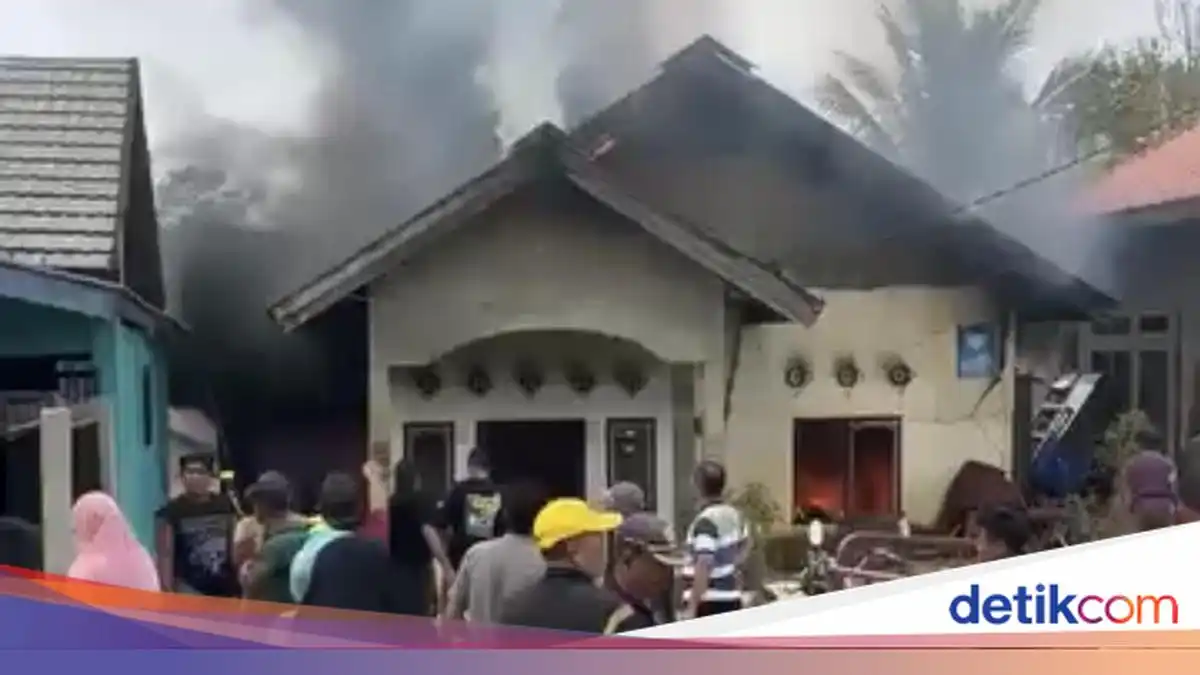 Pria di Konawe Bakar Rumah Setelah Menuduh Istri Berselingkuh