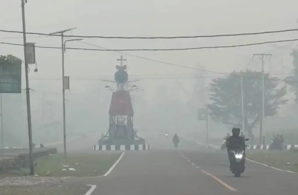 Kabut Asap Karhutla Papua Selatan Masuk Permukiman Yahukimo, Warga Terserang ISPA