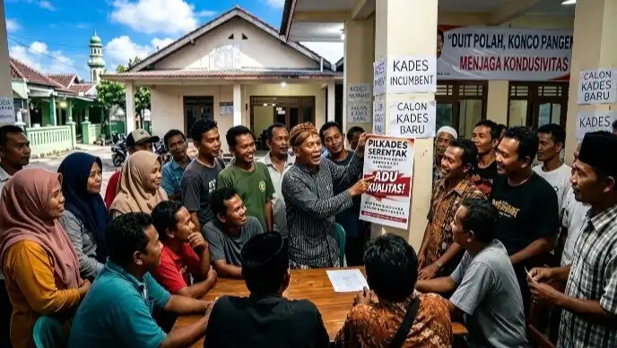Pilkades Serentak Nganjuk: Persaingan Politik Desa Mulai Menghangat