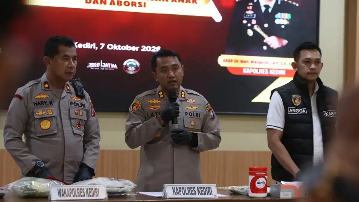 Penelusuran Polisi atas Penjual Obat Aborsi dalam Kasus Janin di Pagu Kediri