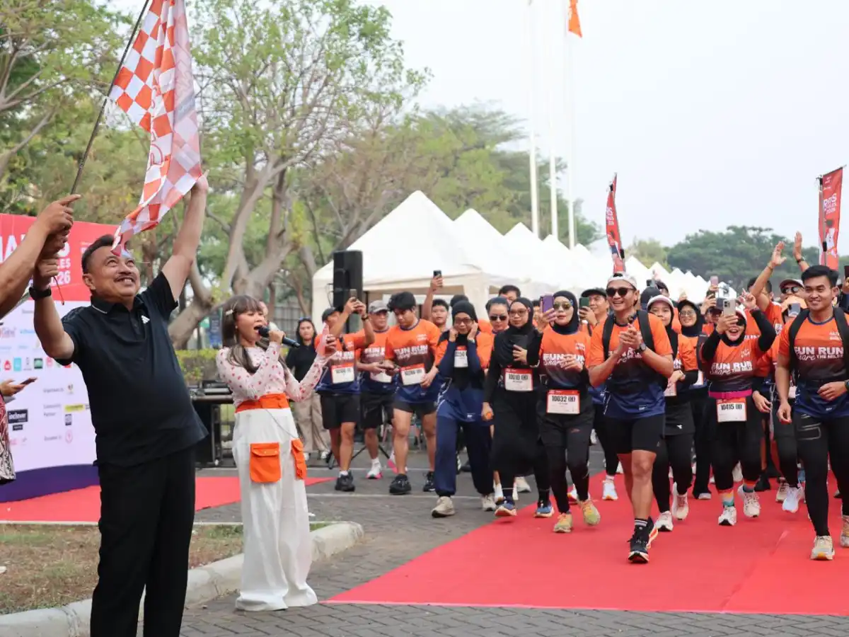 Wawali Bekasi Soroti Antusiasme Warga dalam Harris Share the Miles 2026