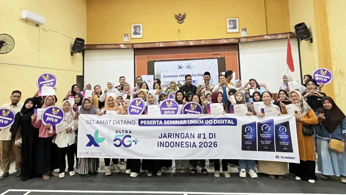 XL Smart Dorong Pelaku UMKM Ngronggo Memasuki Era Digital