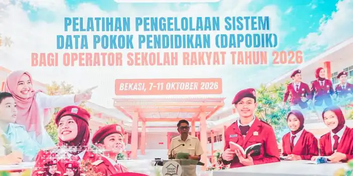 Akurasi Dapodik Menjadi Penentu Pengelolaan Sekolah Rakyat
