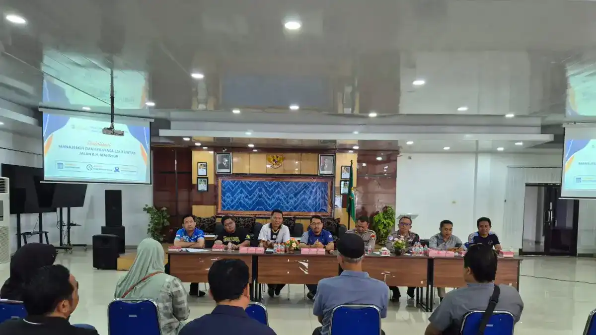 Penataan Parkir Jalan KH Mansyur di Tala Memasuki Tahap Uji Coba